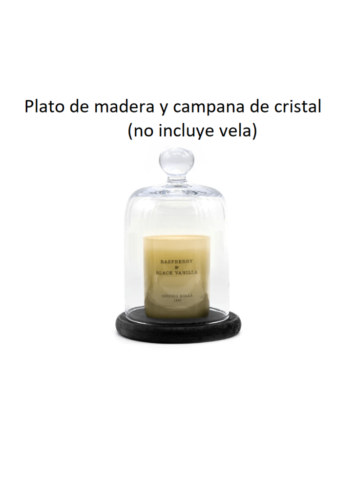 Plato y Campana Decorativa