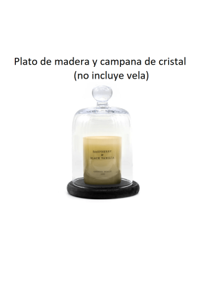 Plato y Campana Decorativa