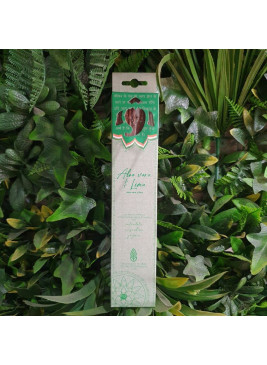Aloe Vera y Lima: Incienso estuchado Hindú
