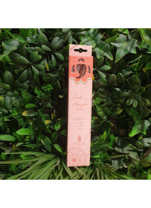 Caoba y Azafrán: Incienso estuchado Hindú