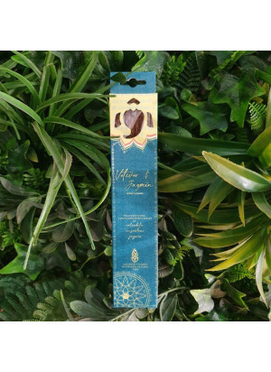 Vetiver y Jazmín: Incienso estuchado Hindú