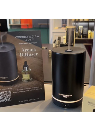 Humidificador Cristal Negro Cereria Molla