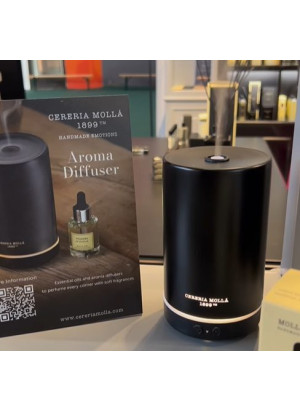 Humidificador Cristal Negro Cereria Molla