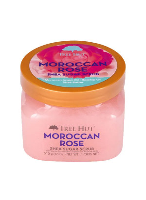 EXFOLIANTE CORPORAL SUGAR SCRUB MOROCCAN ROSE TREE HUT 510g