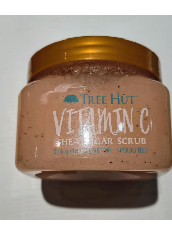 EXFOLIANTE CORPORAL SUGAR SCRUB VITAMIN C TREE HUT 510g