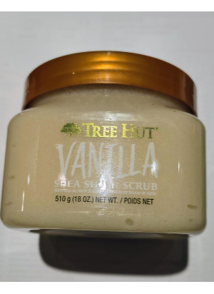 EXFOLIANTE CORPORAL SUGAR SCRUB VANILLA TREE HUT 510g