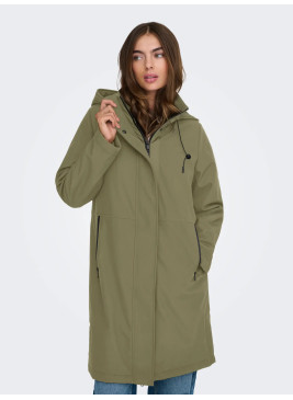Parka ONLKARA LIFE CC OTW  Only – Verde y Beige