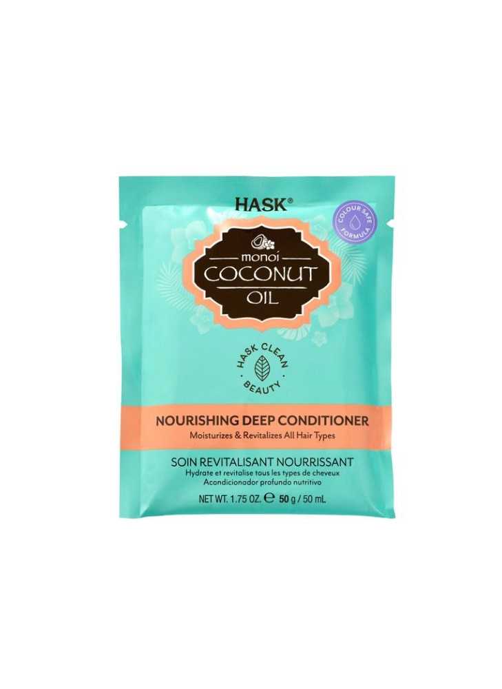 Mascarilla nutritiva MONOI COCONUT OIL -50gr HASK