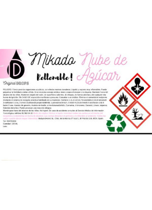 Mikado Nube de Azucar 100ml Completo