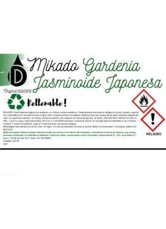 Mikado Gardenia Jasminoide Japonesa 200ml Completo