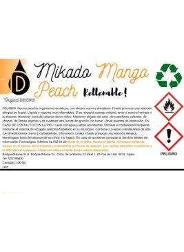 Mikado Mango Peach 200ml Completo
