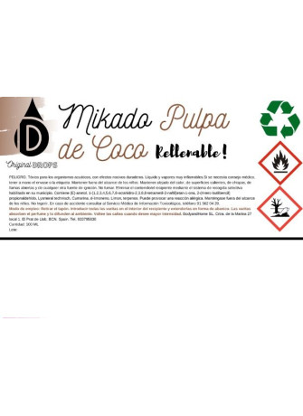 Mikado Pulpa de Coco 200ml Completo