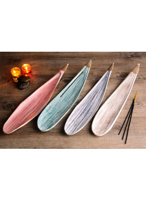 Porta Sticks Hoja de Coco Liso Color Variado