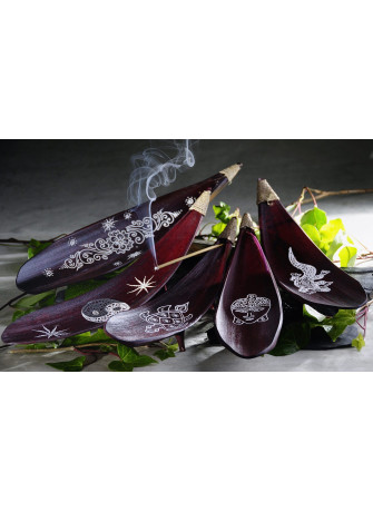 Porta Sticks Hoja de Coco Patitas y Dibujos