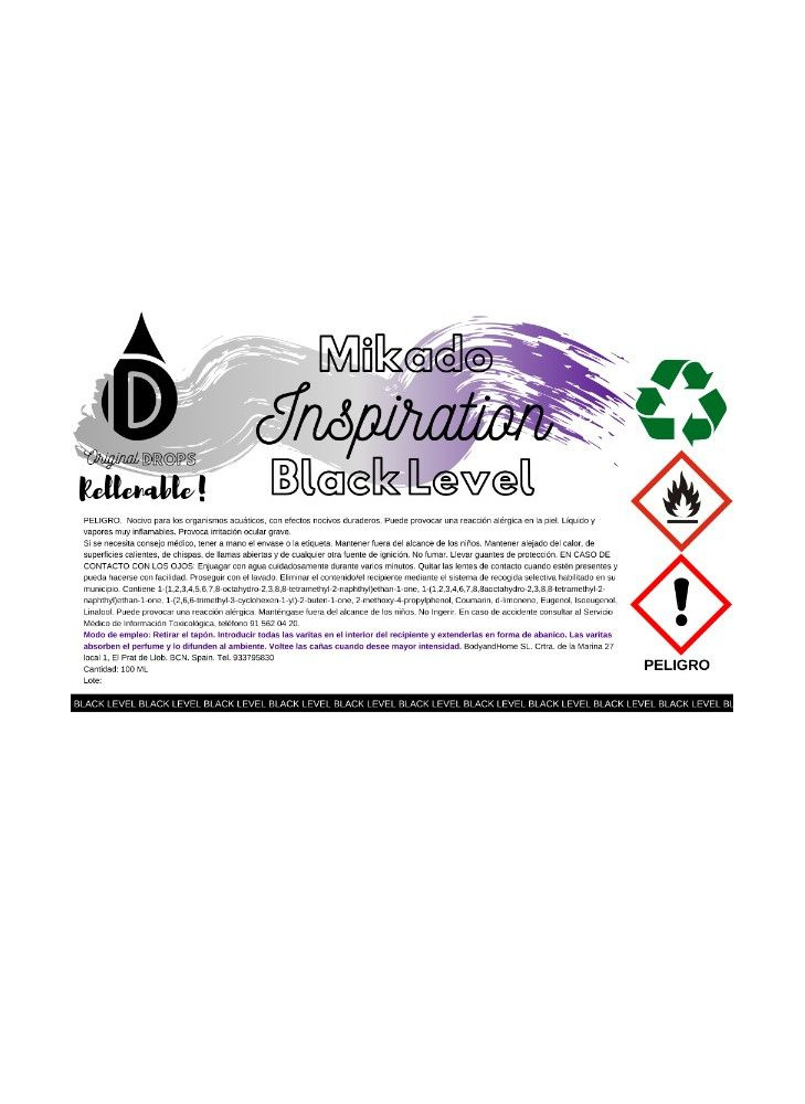 Mikado Inspiration Black Level Completo 100ml