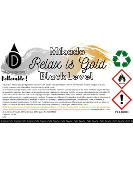 Mikado Relax is Gold Black Level Completo 200ml