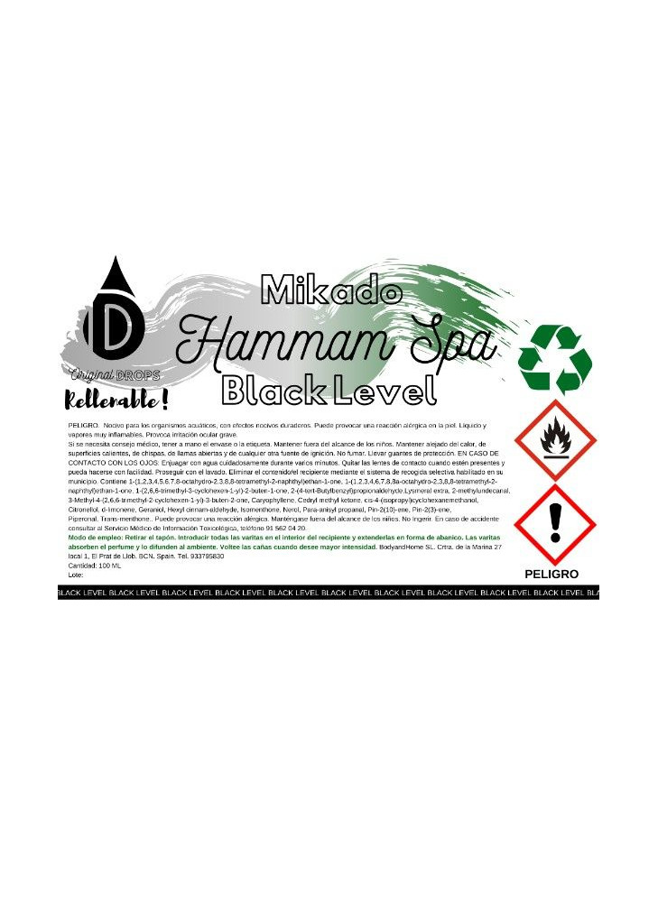 Mikado Hammam Spa Black Level Completo 200ml